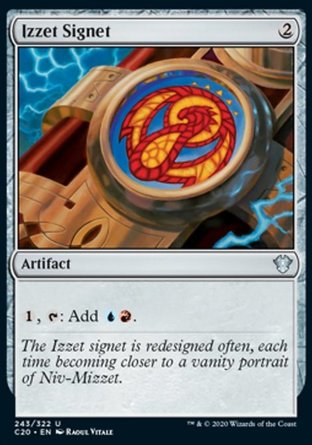 【JPN】《伊捷印記/Izzet Signet》[指揮官2020禮盒]