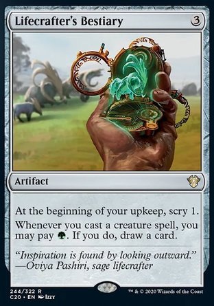 【JPN】《鑄生匠獸圖集/Lifecrafter's Bestiary》[指揮官2020禮盒]