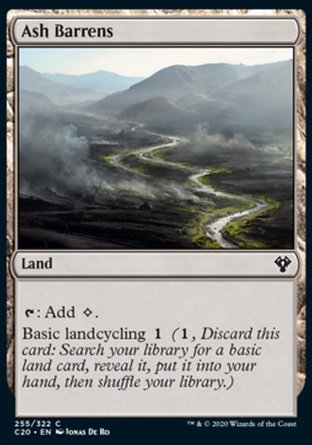 【JPN】《灰燼瘠地/Ash Barrens》[指揮官2020禮盒]