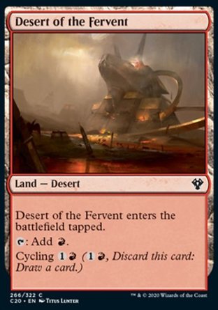 【JPN】《狂熱神荒漠/Desert of the Fervent》[指揮官2020禮盒]