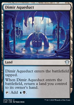 【JPN】《底密爾下水道/Dimir Aqueduct》[指揮官2020禮盒]