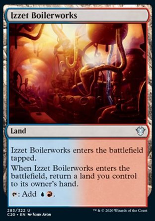 【JPN】《伊捷煉爐廠/Izzet Boilerworks》[指揮官2020禮盒]
