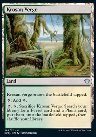 【JPN】《克洛薩邊陲/Krosan Verge》[指揮官2020禮盒]