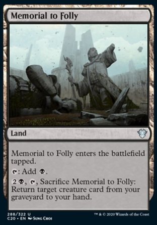 【JPN】《愚行紀念碑/Memorial to Folly》[指揮官2020禮盒]