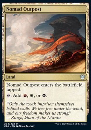 【JPN】《遊牧人哨站/Nomad Outpost》[指揮官2020禮盒]