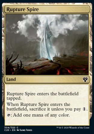 【JPN】《破裂尖塔/Rupture Spire》[指揮官2020禮盒]