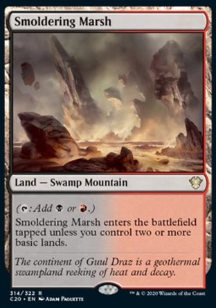 【JPN】《悶燃沼地/Smoldering Marsh》[指揮官2020禮盒]