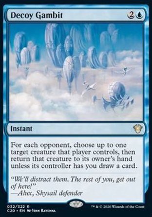 【JPN】《＜誘敵計策＞/Decoy Gambit》[指揮官2020禮盒]
