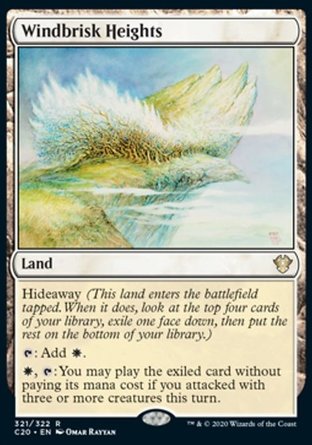 【JPN】《迅風高地/Windbrisk Heights》[指揮官2020禮盒]