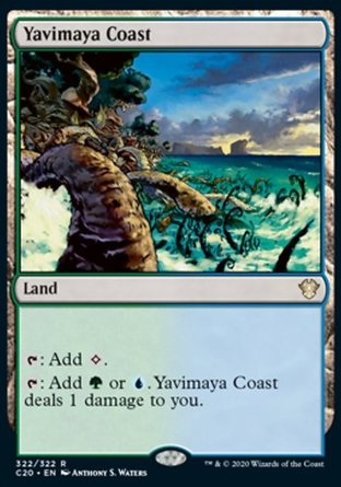 【JPN】《亞維馬雅海岸/Yavimaya Coast》[指揮官2020禮盒]