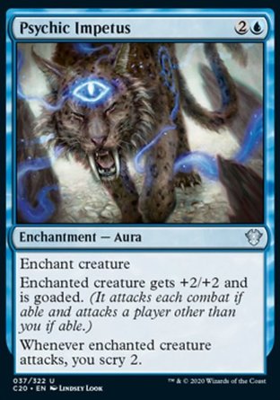 【JPN】《＜心魔之勢＞/Psychic Impetus》[指揮官2020禮盒]
