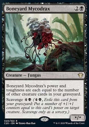 【JPN】《＜堆骨地絲菌＞/Boneyard Mycodrax》[指揮官2020禮盒]