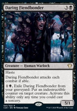 【JPN】《＜大膽魔絆人＞/Daring Fiendbonder》[指揮官2020禮盒]