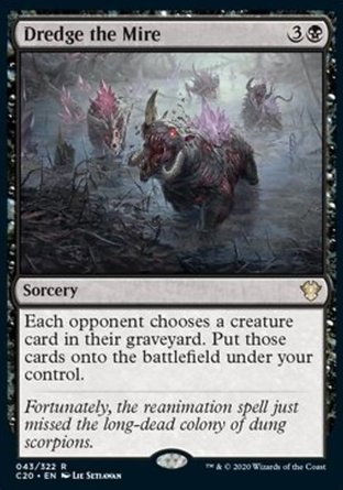 【JPN】《＜發掘泥潭＞/Dredge the Mire》[指揮官2020]