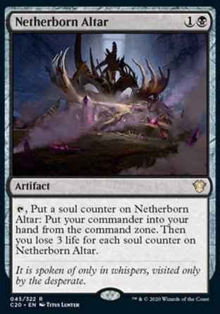 【JPN】《＜冥生祭壇＞/Netherborn Altar》[指揮官2020]