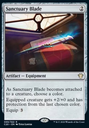 【JPN】《＜聖殿寶刃＞/Sanctuary Blade》[指揮官2020禮盒]