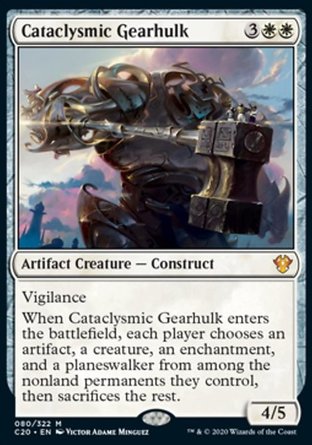 【JPN】《災變巨械/Cataclysmic Gearhulk》[指揮官2020禮盒]