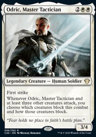 【JPN】《戰術名家歐吉克/Odric, Master Tactician》[指揮官2020禮盒]