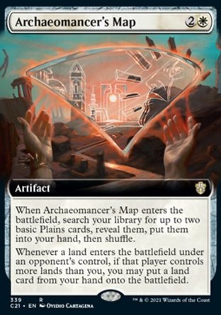 【JPN】《古語術士地圖/Archaeomancer's Map》[指揮官2021]