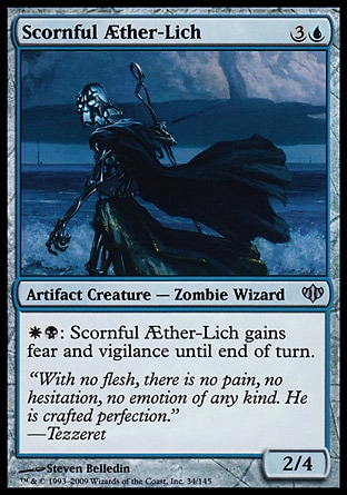 【JPN】《諷世乙太巫妖/Scornful Aether-Lich》[聚流]