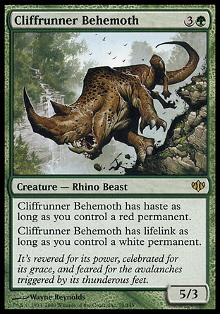 【JPN】《奔崖巨獸/Cliffrunner Behemoth》[聚流]