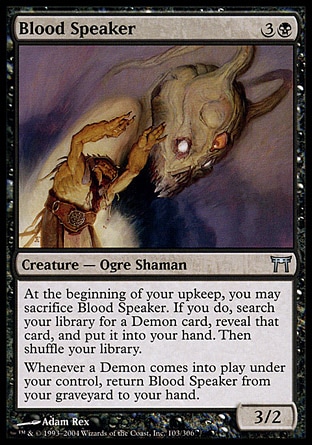 【JPN】《鮮血禱師/Blood Speaker》[神河群英錄]