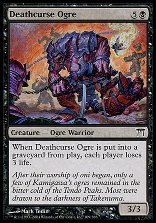 【JPN】《死咒食人魔/Deathcurse Ogre》[神河群英錄]