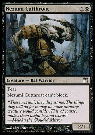 【JPN】《割喉鼠人/Nezumi Cutthroat》[神河群英錄]