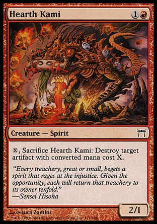 【JPN】《爐火神/Hearth Kami》[神河群英錄]