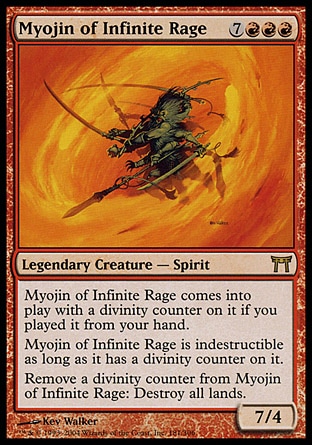 【JPN】《嗔怒明神/Myojin of Infinite Rage》[神河群英錄]〔SP〕