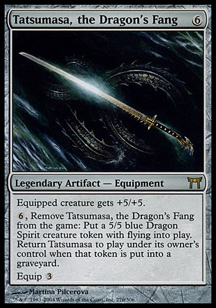 【JPN】《龍牙辰正/Tatsumasa, the Dragon's Fang》[神河群英錄]