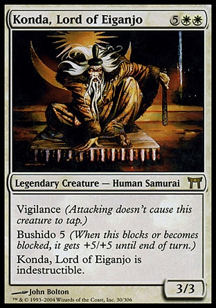 【JPN】《永岩城主今田/Konda, Lord of Eiganjo》[神河群英錄]