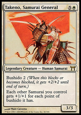 【JPN】《武野將軍/Takeno, Samurai General》[神河群英錄]