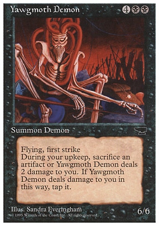 【JPN】《約格莫夫惡魔/Yawgmoth Demon》[編年史]
