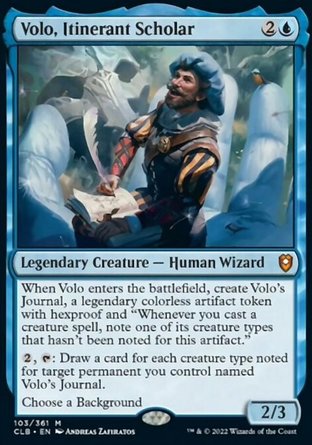【ENG】《周遊學者沃洛/Volo, Itinerant Scholar》[指揮官傳奇：爭戰柏德之門]