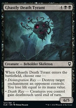 【ENG】《駭怖死亡暴君/Ghastly Death Tyrant》[指揮官傳奇：爭戰柏德之門]