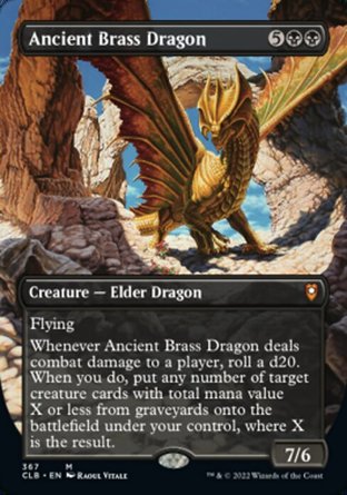【ENG】《遠古黃銅龍/Ancient Brass Dragon》[指揮官傳奇：爭戰柏德之門]