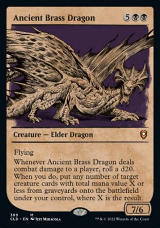 【ENG】《遠古黃銅龍/Ancient Brass Dragon》[指揮官傳奇：爭戰柏德之門]