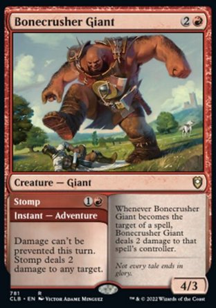 【ENG】《碎骨巨人#一腳踩下/Bonecrusher Giant#Stomp》[指揮官傳奇：爭戰柏德之門]