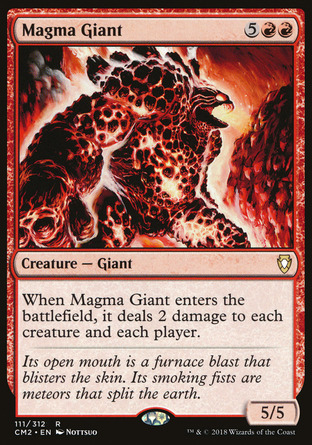 【ENG】《岩漿巨人/Magma Giant》[指揮官精選集二]