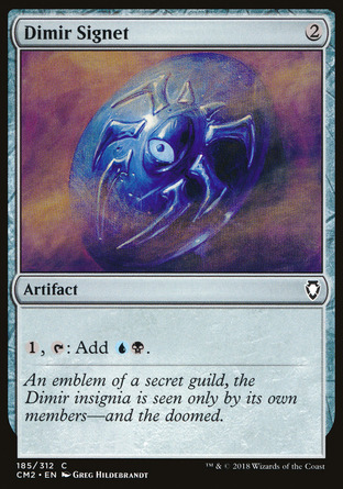 【ENG】《底密爾印記/Dimir Signet》[指揮官精選集二]