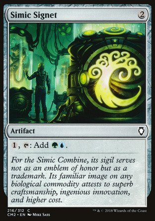 【ENG】《析米克印記/Simic Signet》[指揮官精選集二]