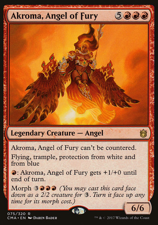 【ENG】《怒火天使愛若瑪/Akroma, Angel of Fury》[指揮官精選集]