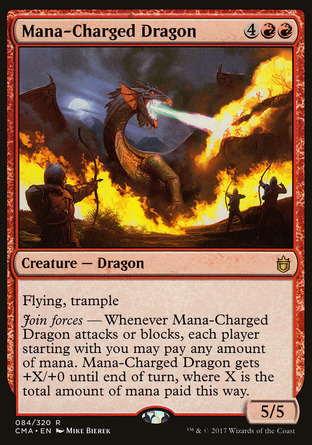 【ENG】《＜蓄魔巨龍＞/Mana-Charged Dragon》[指揮官精選集]
