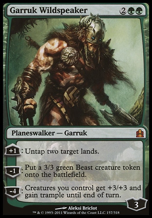 【JPN】《召獸使賈路/Garruk Wildspeaker》[指揮官禮盒]