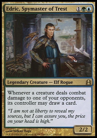【JPN】《崔斯特密探長埃卓克/Edric, Spymaster of Trest》[指揮官禮盒]