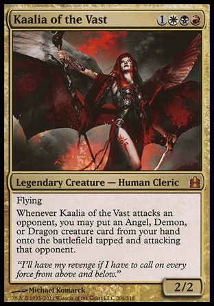 【JPN】《穹境的卡莉雅/Kaalia of the Vast》[指揮官禮盒]