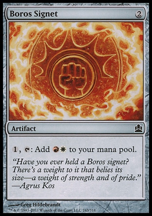 【ENG】《波洛斯印記/Boros Signet》[指揮官]