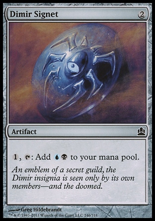 【JPN】《底密爾印記/Dimir Signet》[指揮官禮盒]