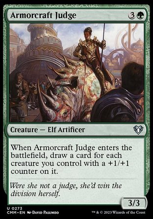 【ENG】 ☆Foil☆ 《製甲藝評審/Armorcraft Judge》[指揮官大師]